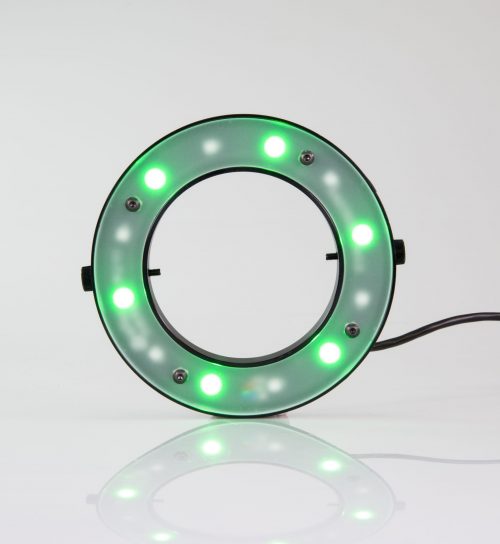 Small Dual LiteRing (RM3251S) Front View Illuminated Green